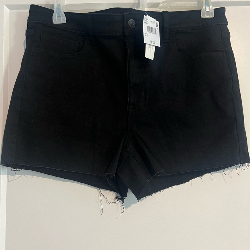 American Eagle Outfitters Black Jean Shorts